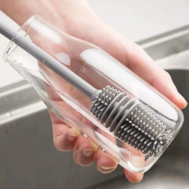 Squeaky Clean Silicone Bottle Brush