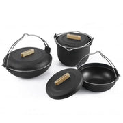Multiple Styles Camping Cooking Pot Set