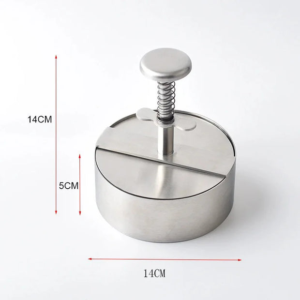 Stainless Steel Adjustable Burger Patty Maker