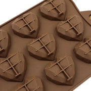 Diamond Heart Silicone Chocolate Mold